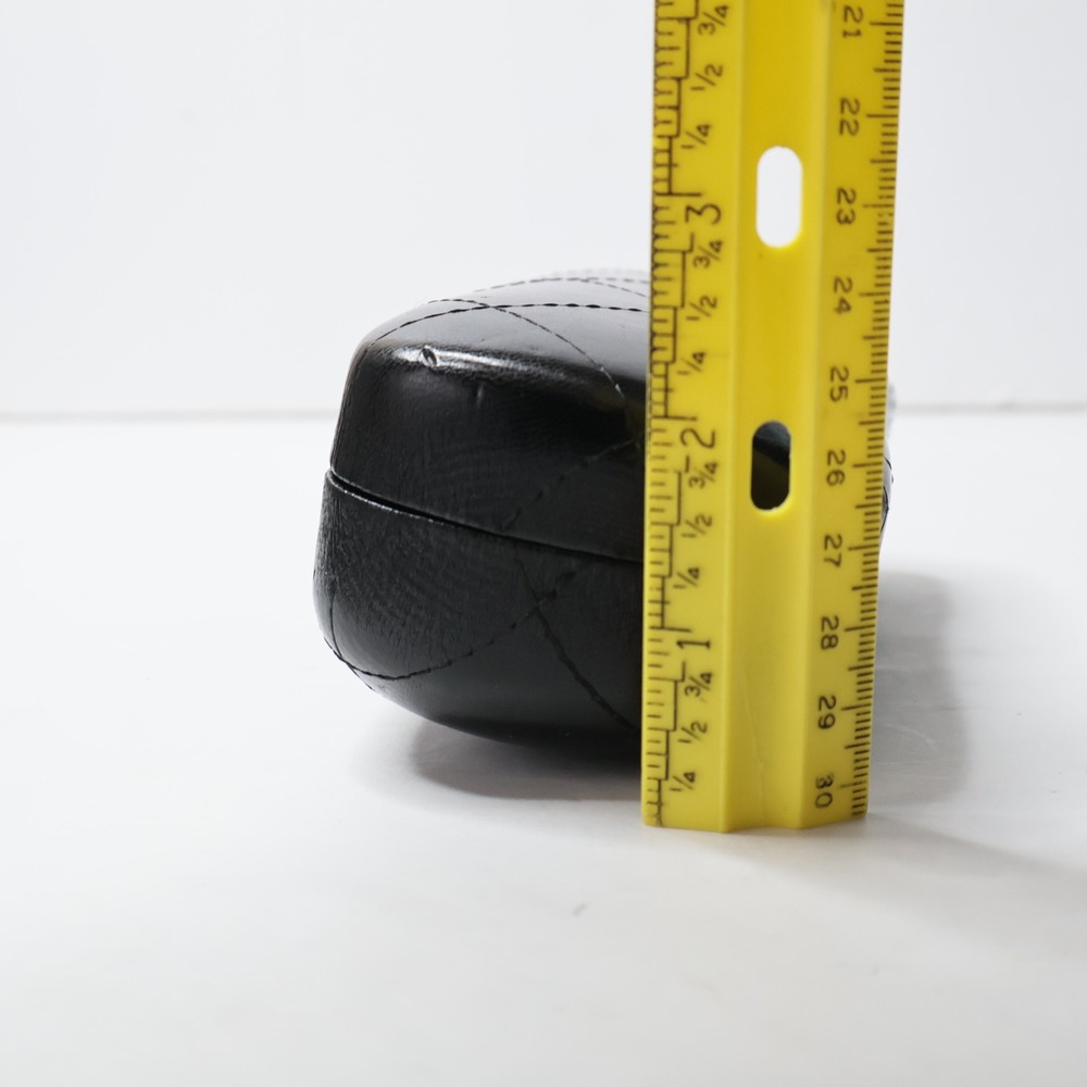 Chanel Black Quilted Leather Sunglasses Case Hard‎ Shell CC Logo Clamshell Case - Picture 7 of 8